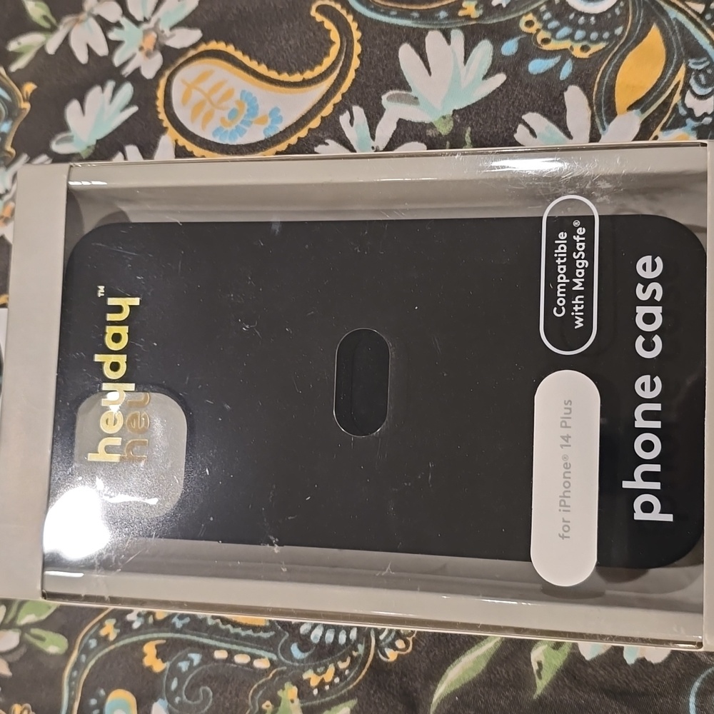 ❤️10/$13 New heyday black Phone case for iPhone 14 plus compatible Mag Safe